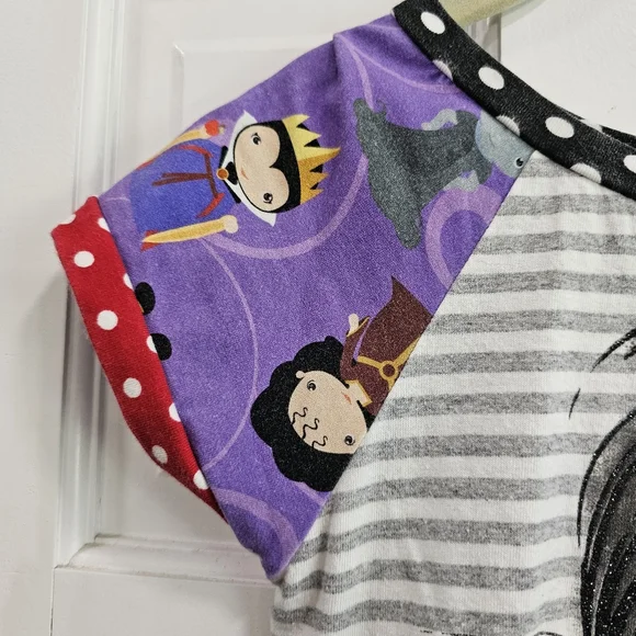 Custom Disney Villains Cruella Evil Queen Halloween Upcycle Dress - Picture 4 of 5